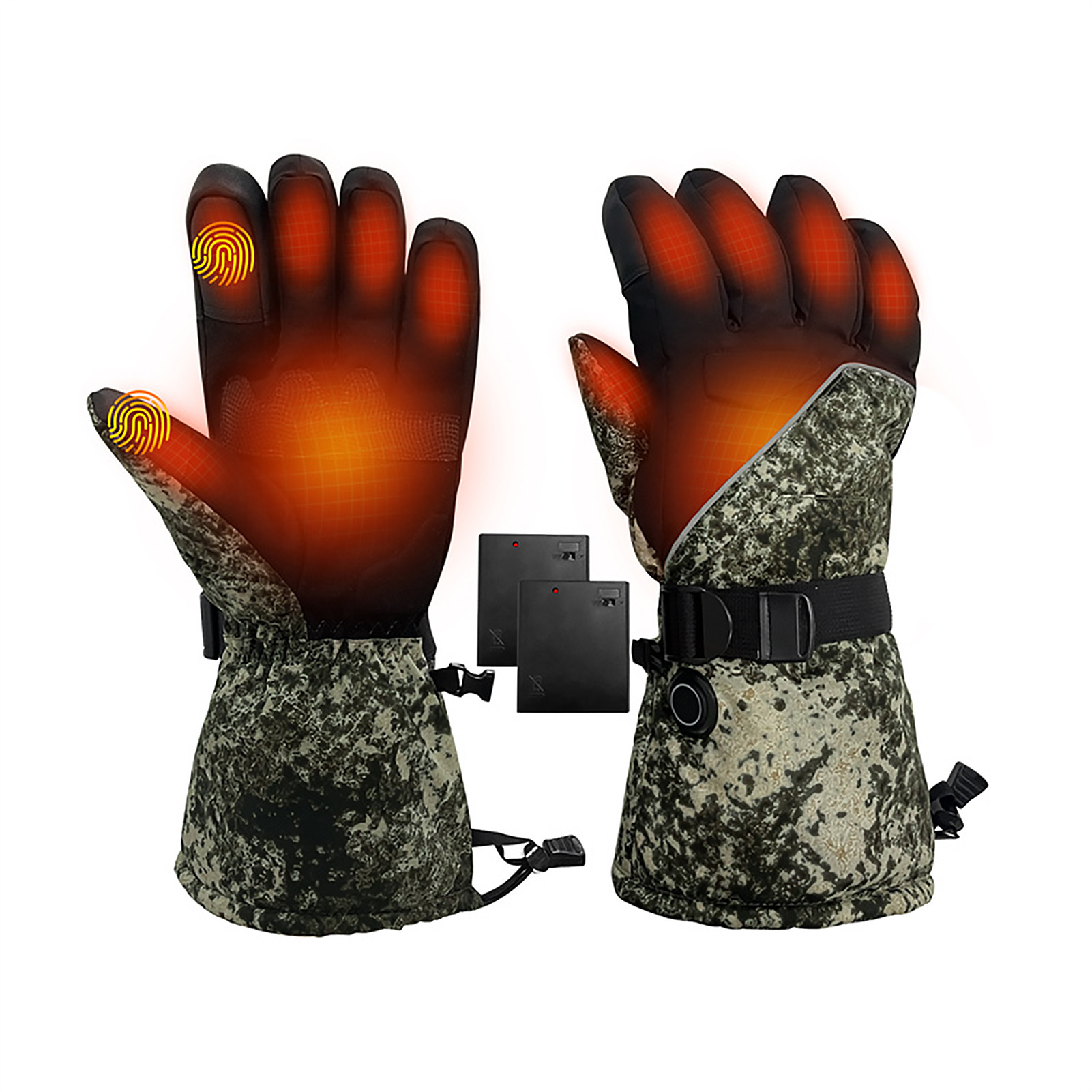 Heated Gloves Electric - Gants chauffants pour moto, gants chauffants