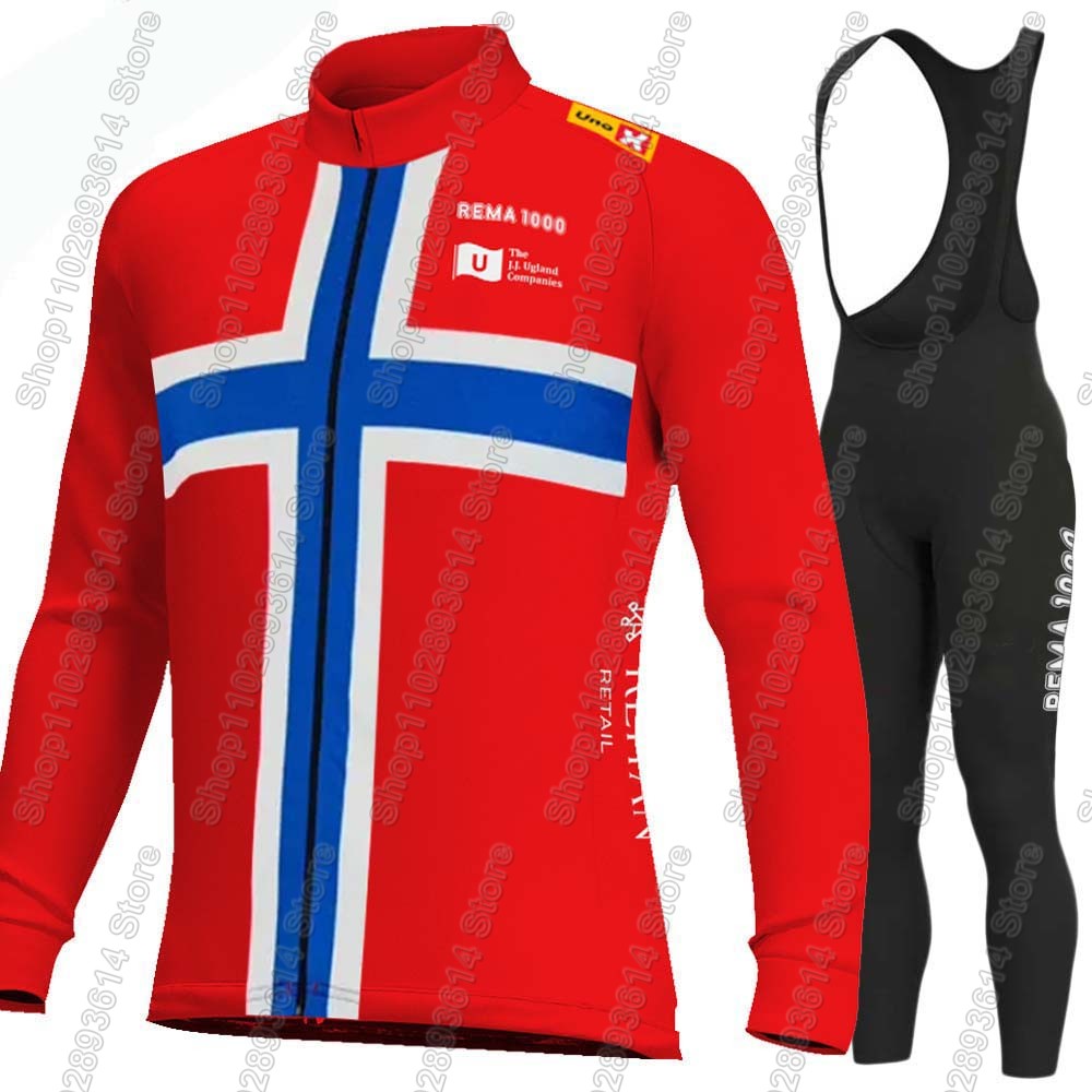 Winter Clothing Norway - Ensemble de maillot de cyclisme UNO