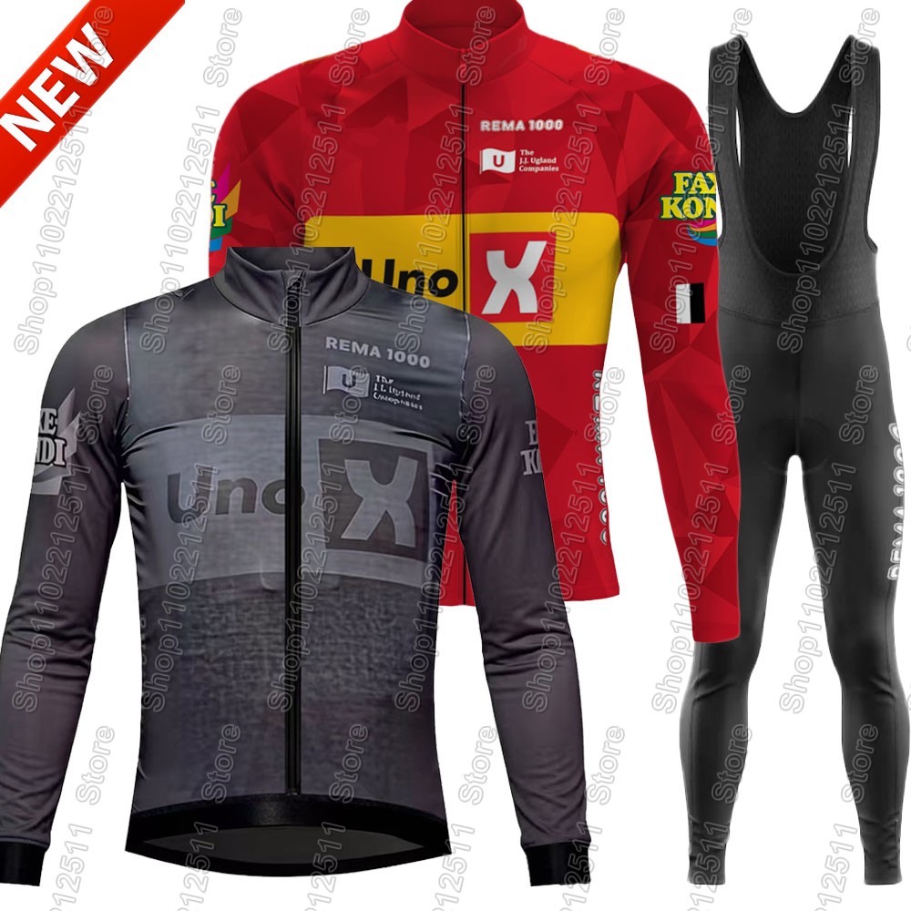 Winter Clothing Norway - Ensemble Maillot et Pantalon de Cyclisme