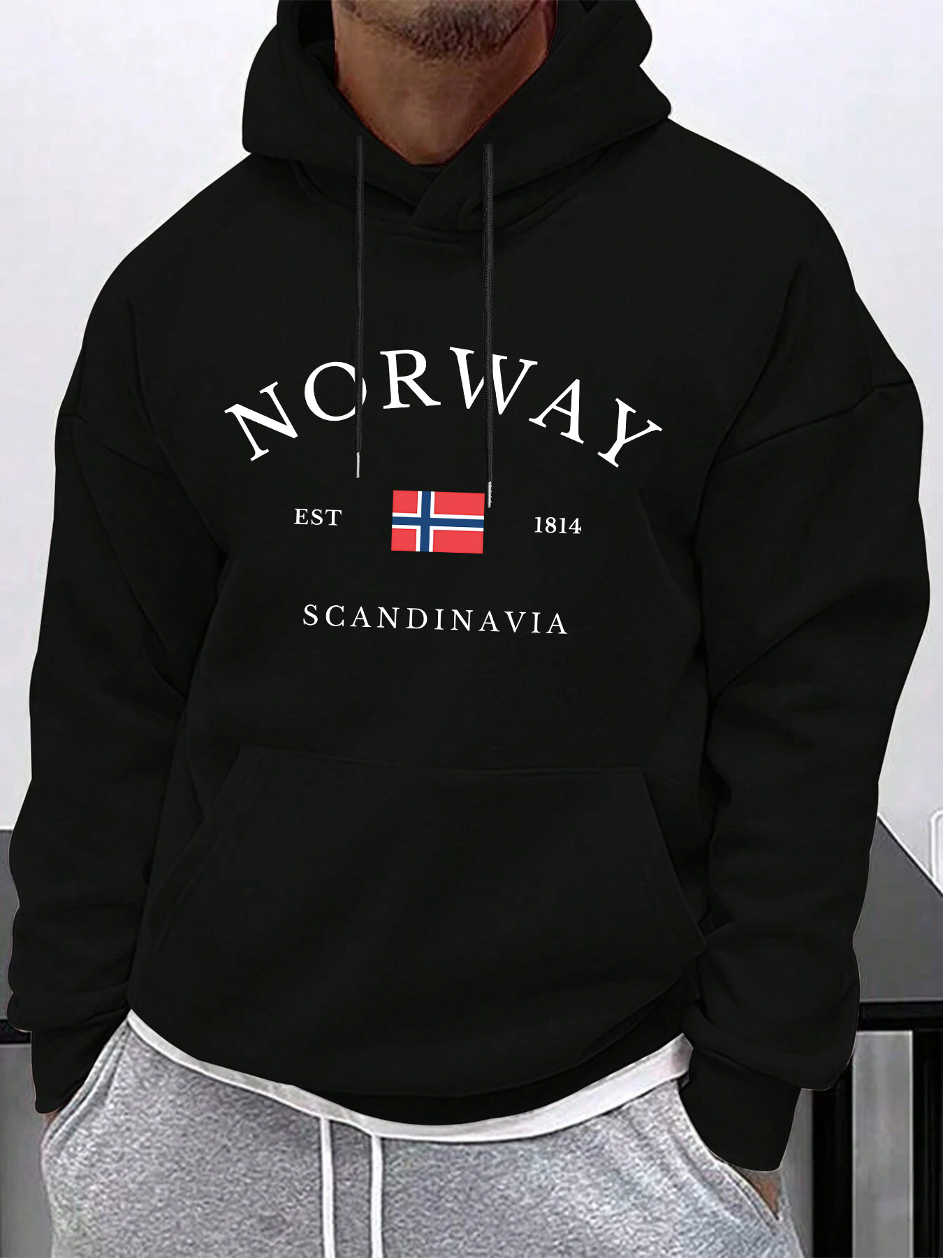 Winter Clothing Norway - NORWAY Nouveau sweat-shirt décontracté à manches