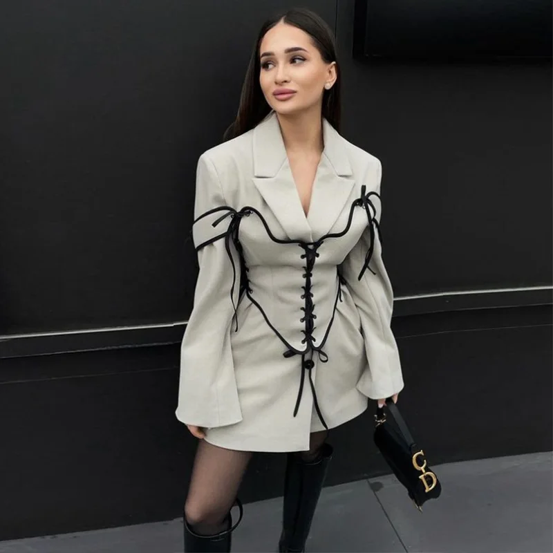 Winter Clothing Line - Ensemble de robes mi-longues pour femmes,
