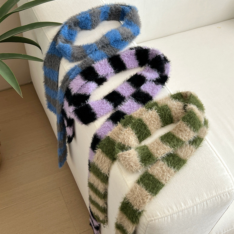 Winter Clothing Accessories - Y2k – écharpe longue et étroite