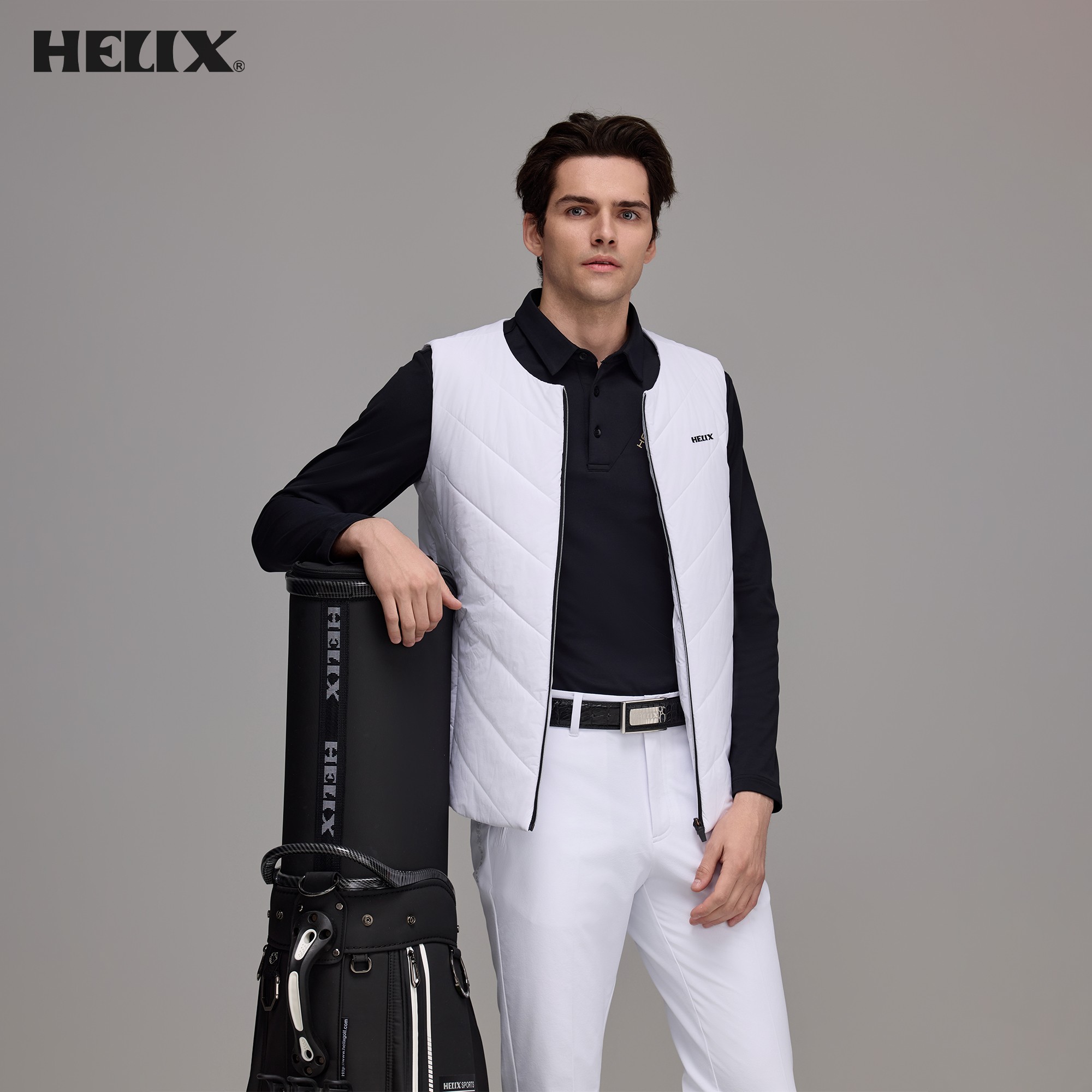 Winter Sun Clothing - HELIX – Polo à manches longues