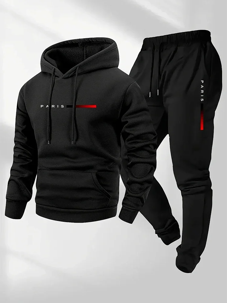 Winter Clothing Gear - Ensemble de survêtement décontracté pour homme,