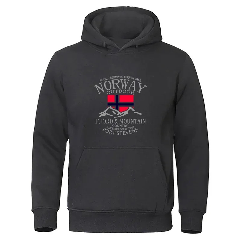 Winter Clothing Norway - Sweat à capuche à manches longues