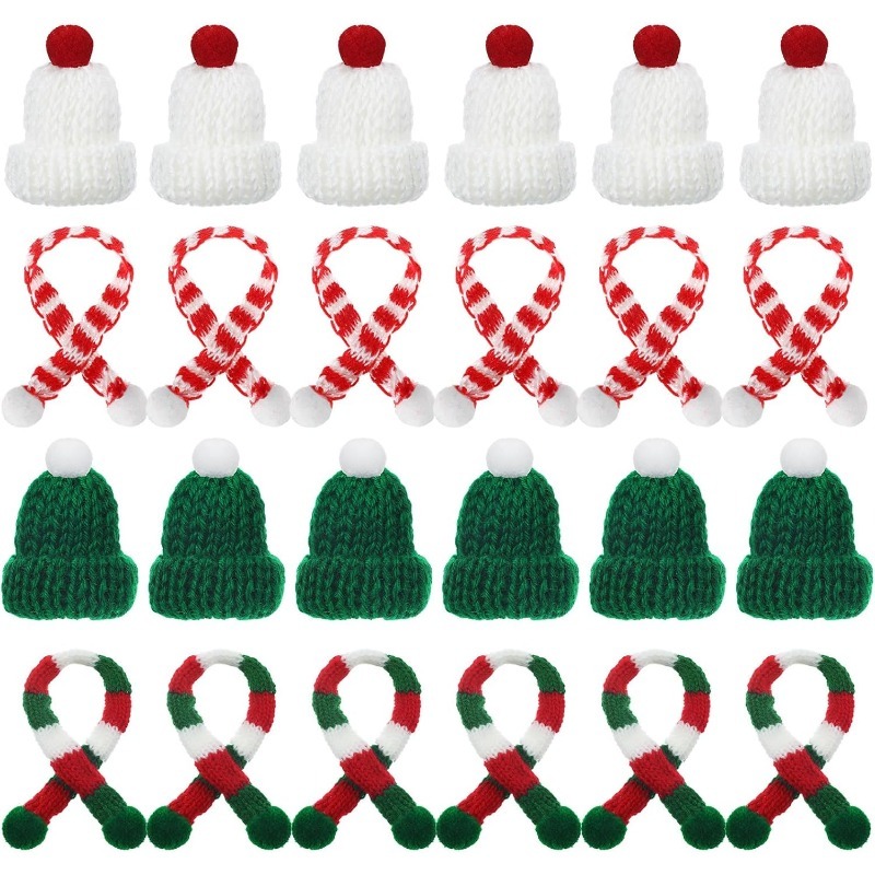 Winter Clothing Accessories - 5/10 pièces décoration de noël Mini