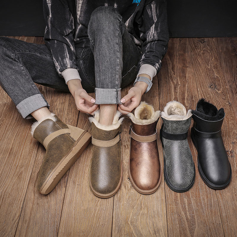 Snow Boot Fur Lined - Bottes de neige australiennes pour hommes,