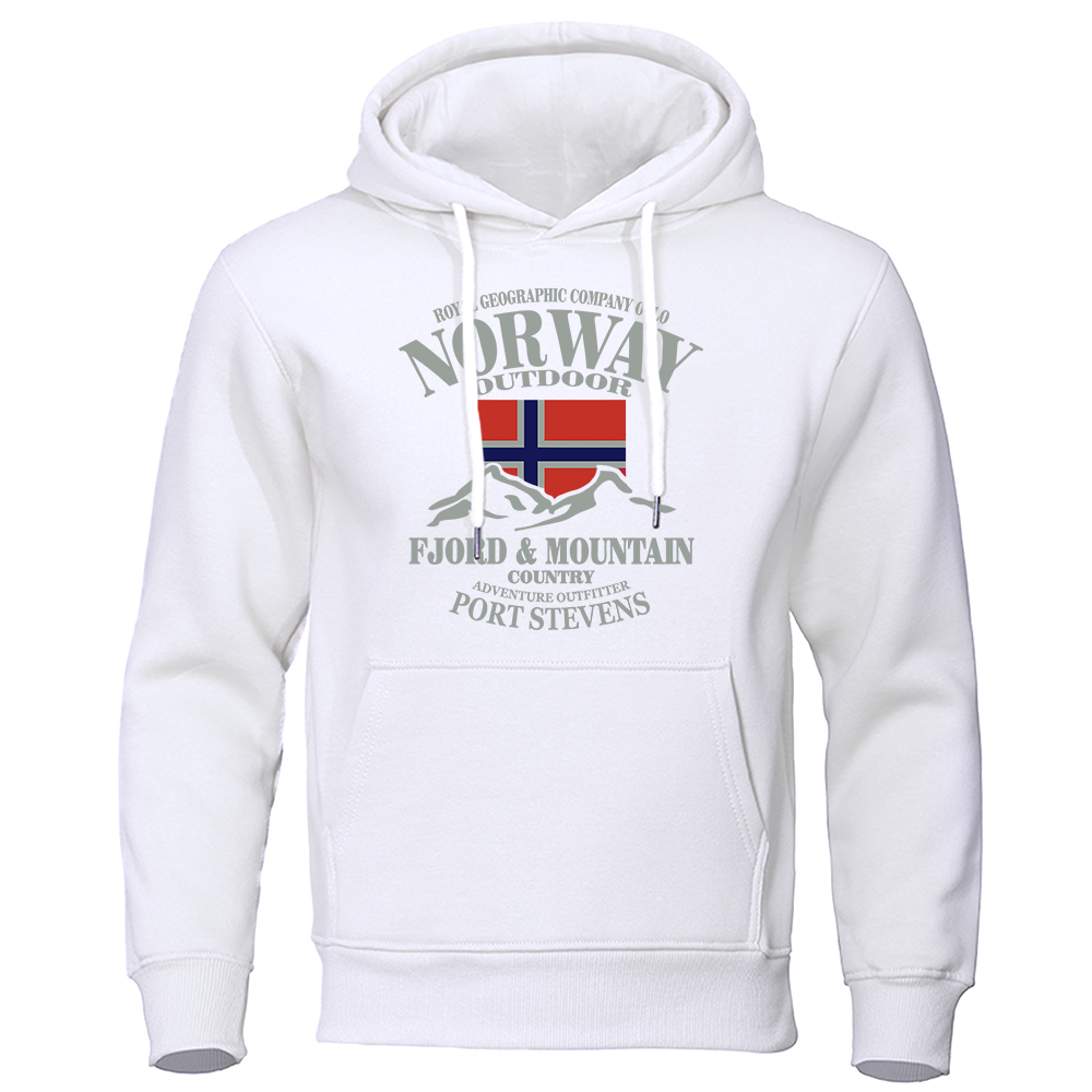 Winter Clothing Norway - Norvège FjordFashion haute qualité à capuche