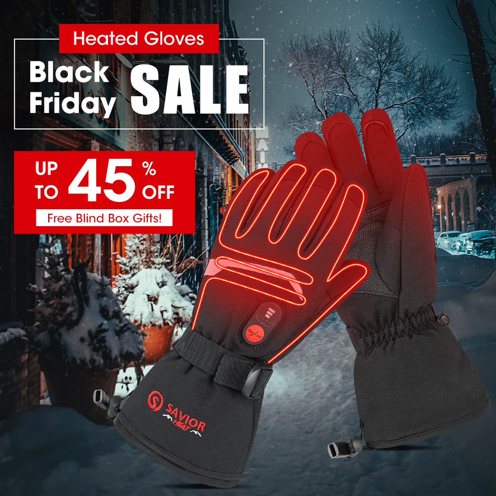 Heated Gloves Electric - SNOW DEER hiver gants chauffants femmes