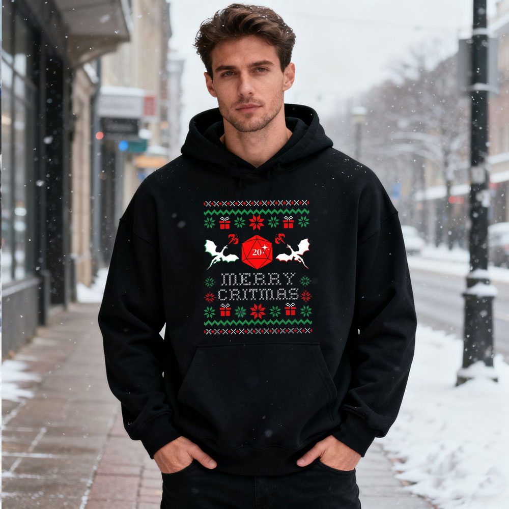 Winter Clothing Dnd - 2025 DND CHRISTMAS SWEATER Dnd laid