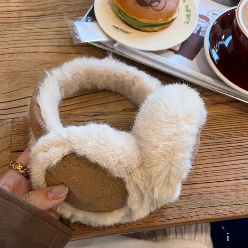 Ear Muff Foldable - Cache-oreilles en peluche pliable en laine