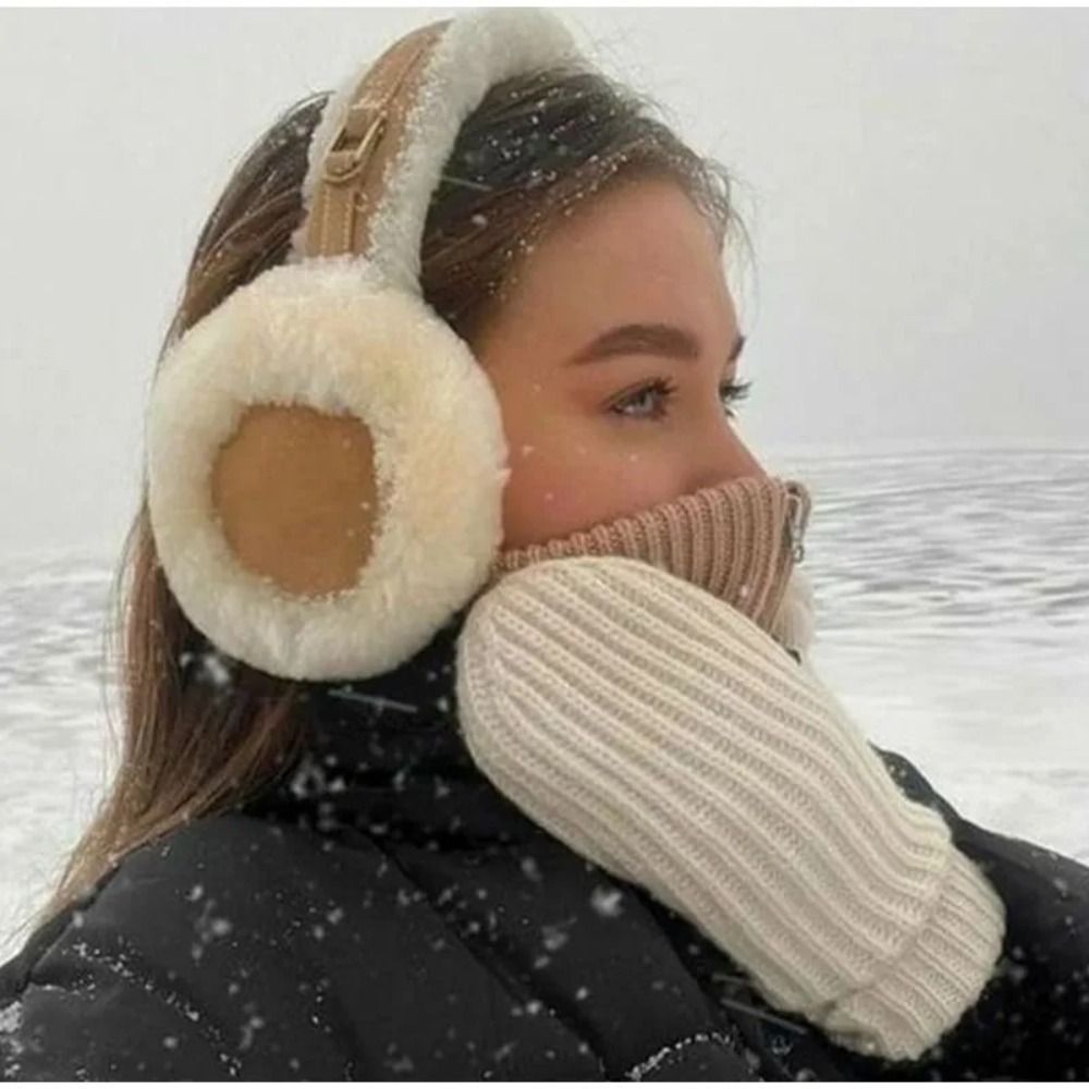 Ear Muff Foldable - Cache-oreilles en peluche pliable pour hommes