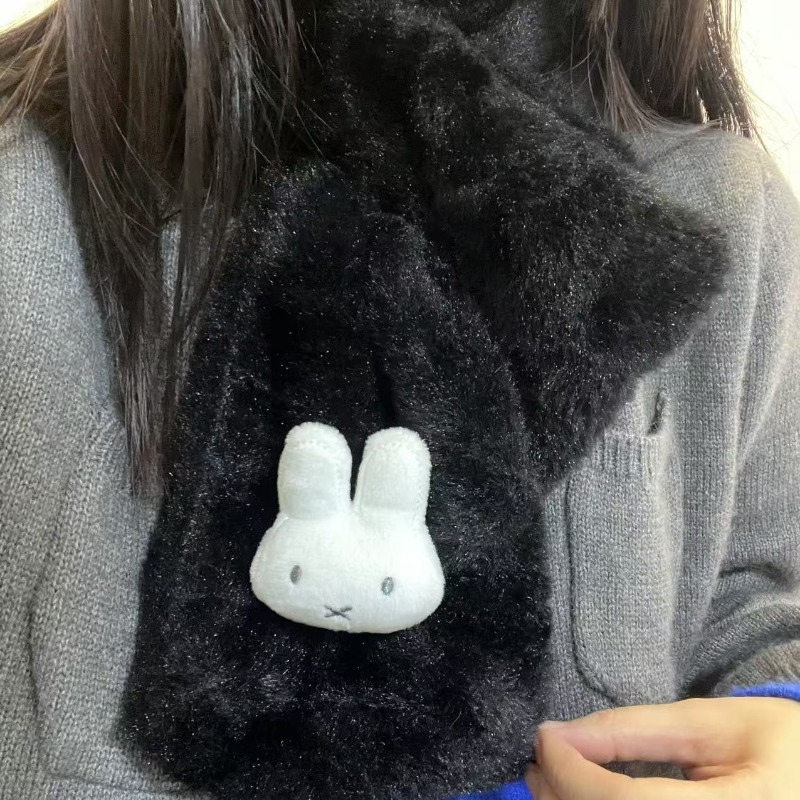 Écharpe blanche Miffy |   Cach - Winter Clothing Accessories avis et prix