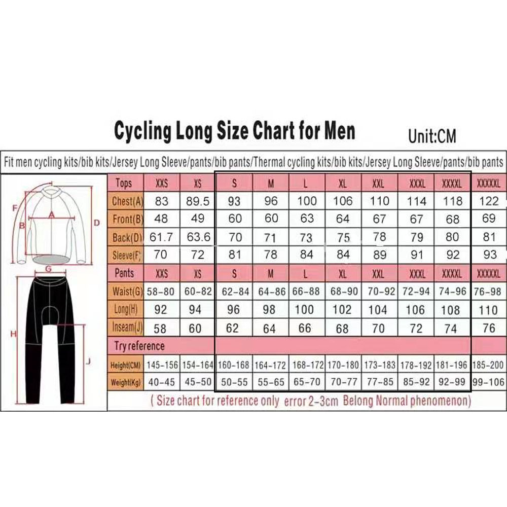 Ensemble de maillot de cyclism - Winter Clothing Norway avis et prix