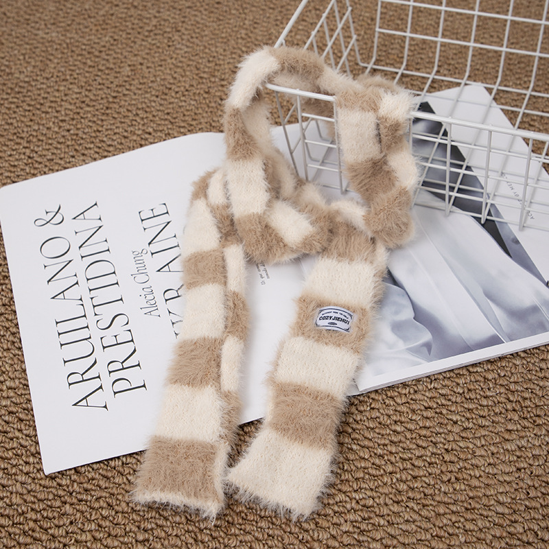 Y2k – écharpe longue et étroit - Winter Clothing Accessories avis et prix