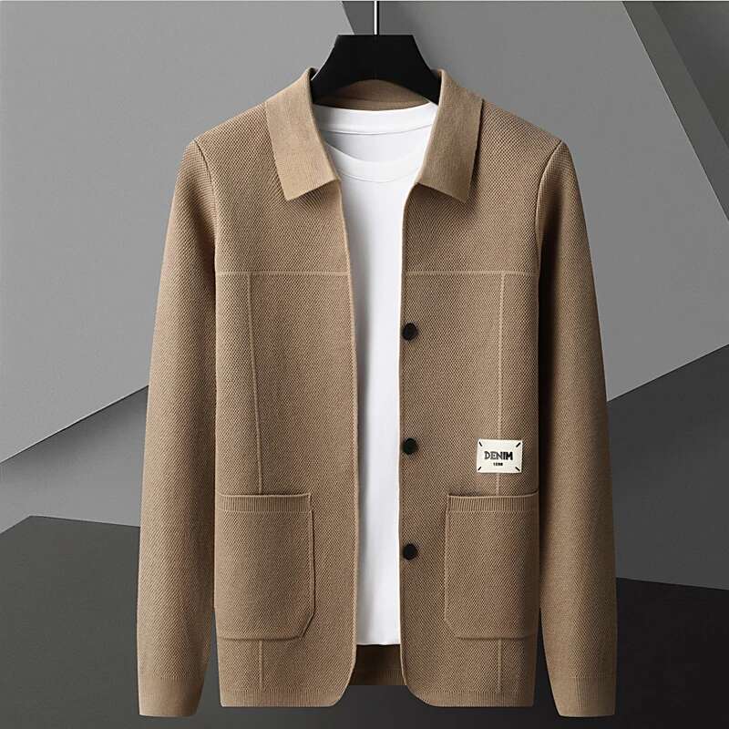 Cardigan à manches longues de  - Winter Clothing Men Style avis et prix