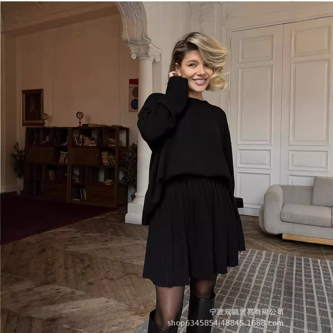 Ensemble pull à col rond pour  - Winter Clothing Line avis et prix