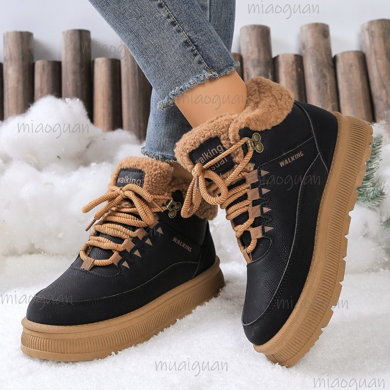Grande taille 36-41 bottes de  - Snow Boot Fur Lined avis et prix