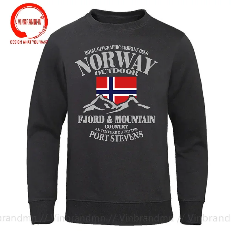 Norvège Fjord Mountain imprime - Winter Clothing Norway avis et prix