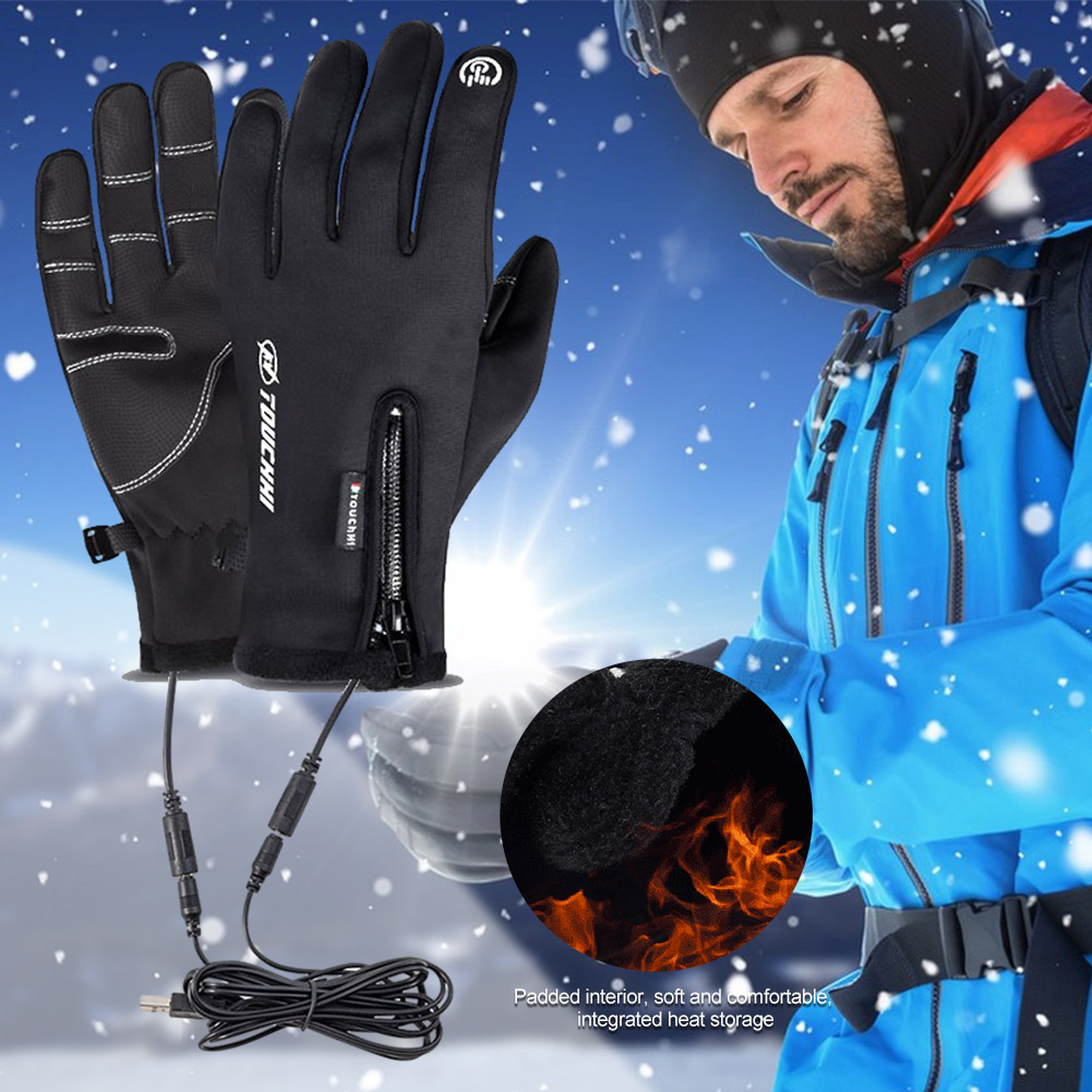 Gants pour écran tactile USB g - Heated Gloves Electric avis et prix