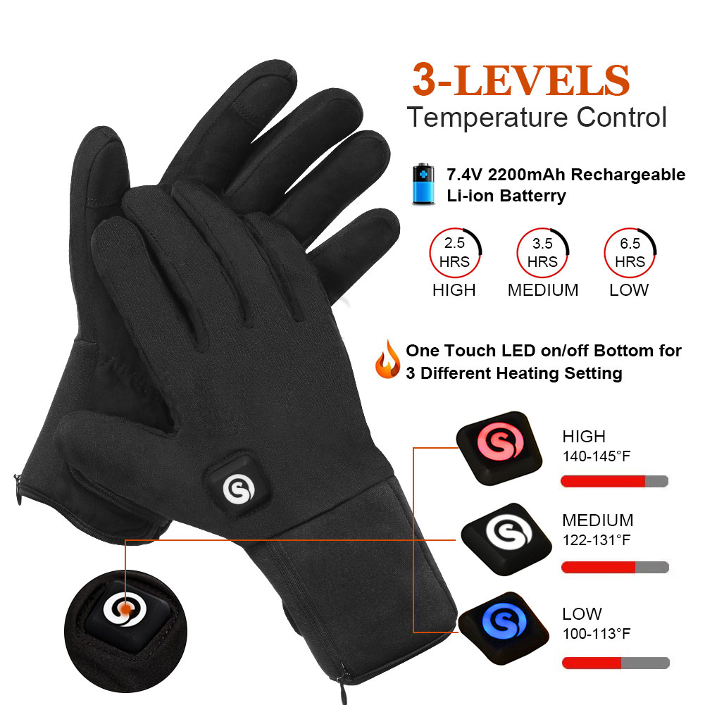 Gants électriques métropolitai - Heated Gloves Electric avis et prix