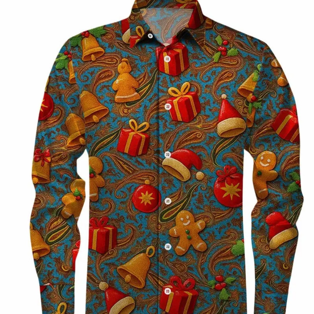 Chemise imprimée de noël à man - Winter Clothing Ideas avis et prix