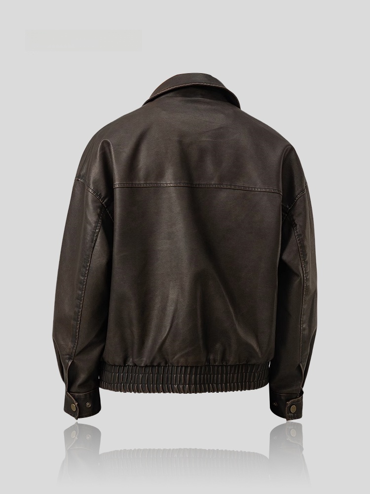 Veste en cuir ample tendance p - Winter Sun Clothing avis et prix