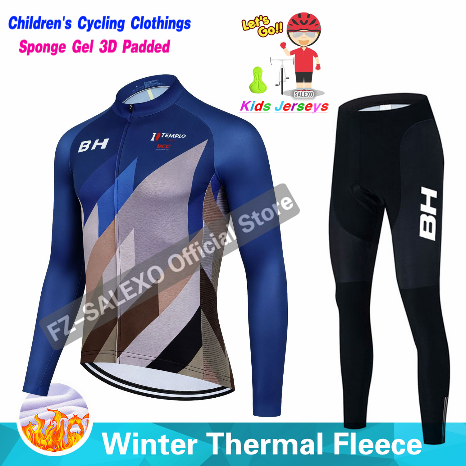 BH 2027 Ensemble de cyclisme d - Winter Clothing Kids Sale avis et prix