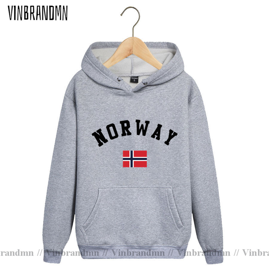Sweat à capuche avec drapeau d - Winter Clothing Norway avis et prix