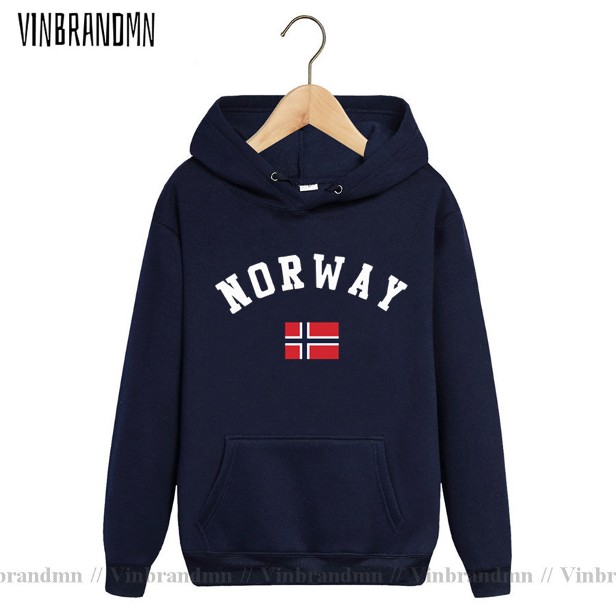 Sweat à capuche avec drapeau d - Winter Clothing Norway avis et prix