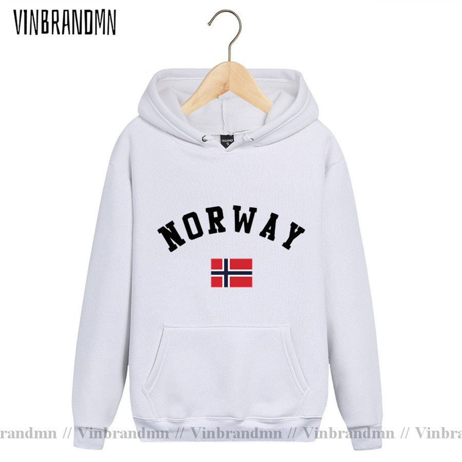 Sweat à capuche avec drapeau d - Winter Clothing Norway avis et prix