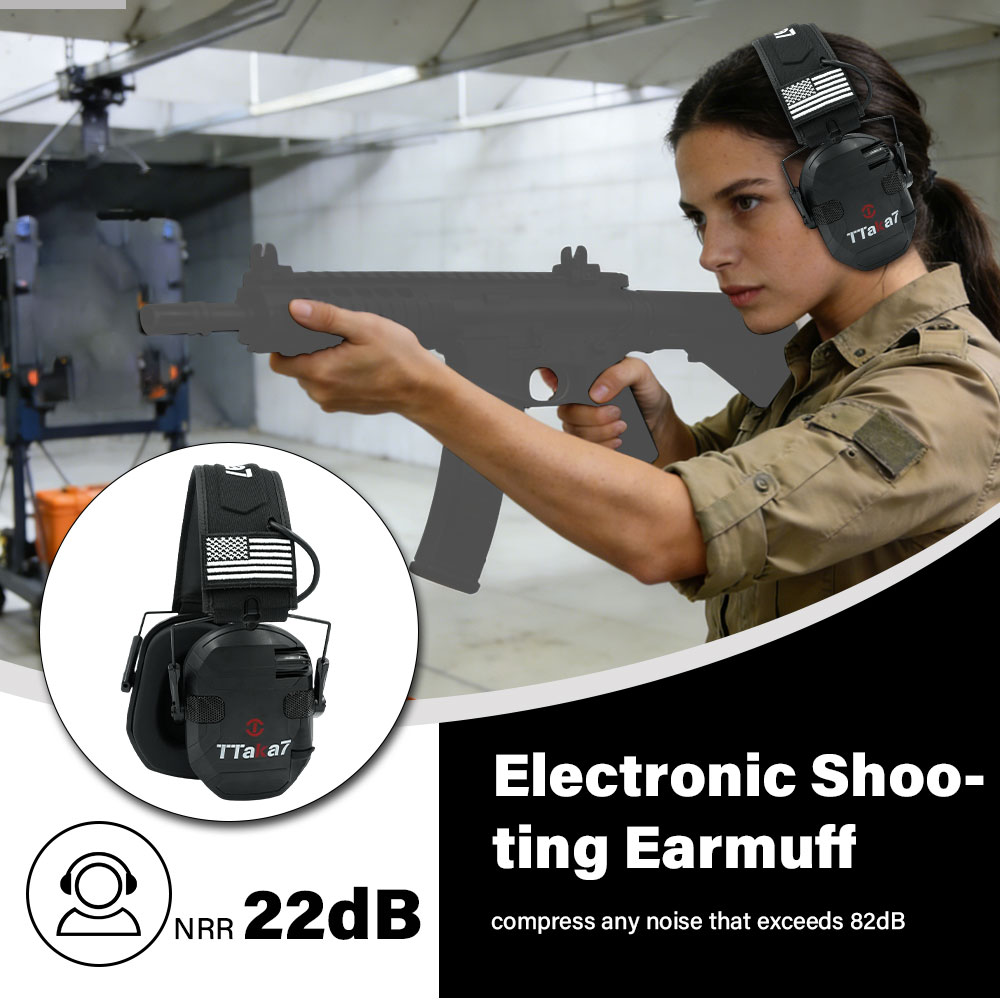 Casque anti-bruit électronique - Ear Muff Foldable avis et prix