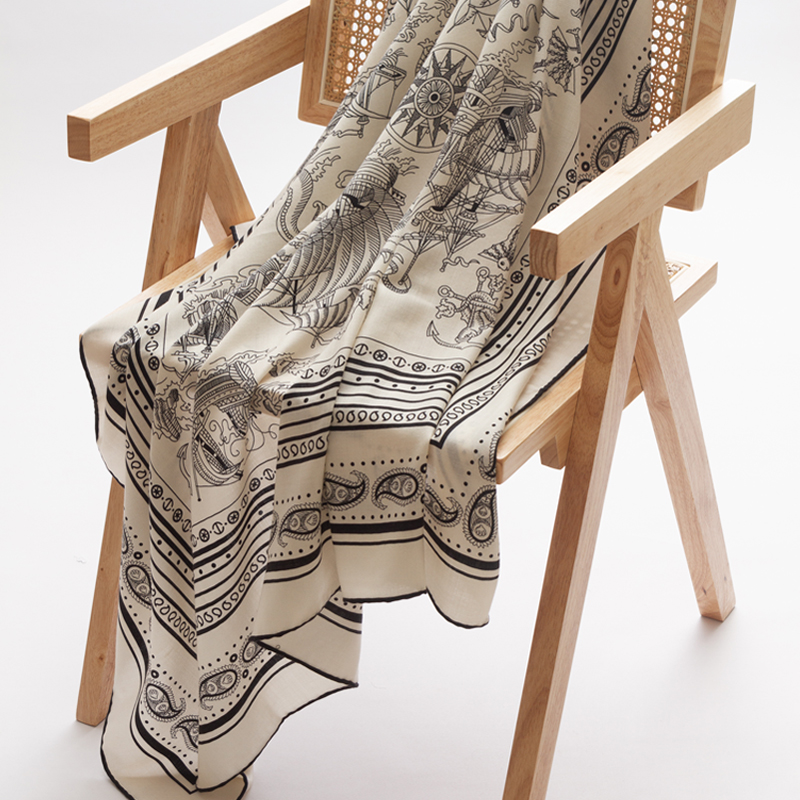 Laine soie écharpe femmes gran - Winter Clothing Accessories avis et prix