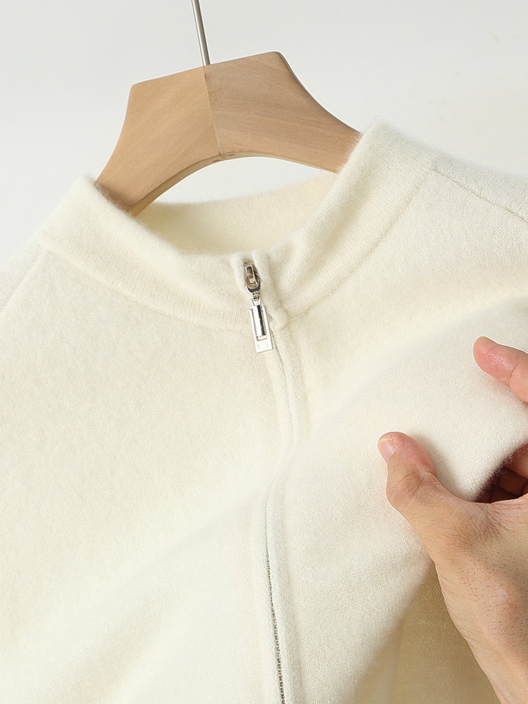 Cardigan zippé 100 % laine mér - Winter Clothing Men Style avis et prix