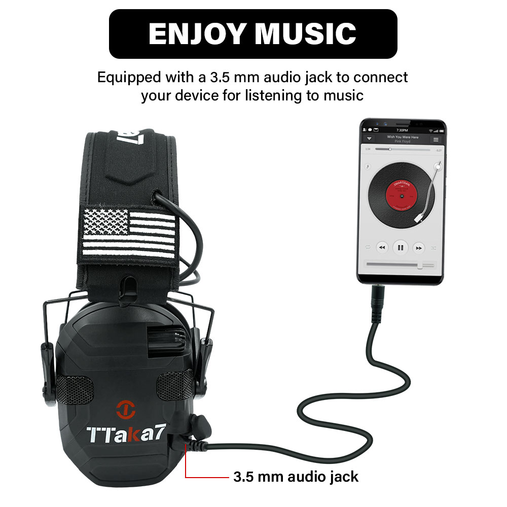 Casque anti-bruit électronique - Ear Muff Foldable avis et prix